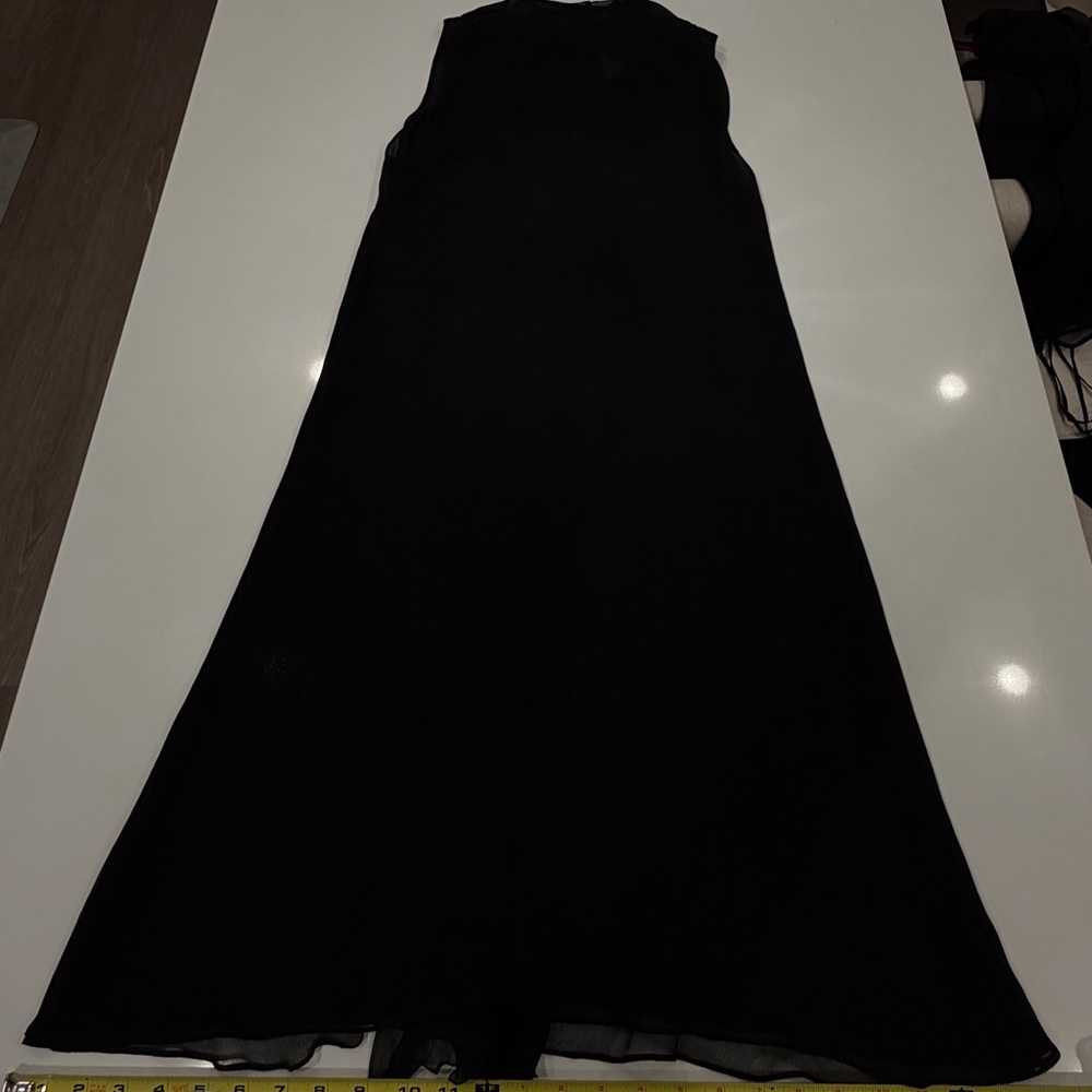 Givenchy black Ruffle Lace Robe - Picture 7 of 16